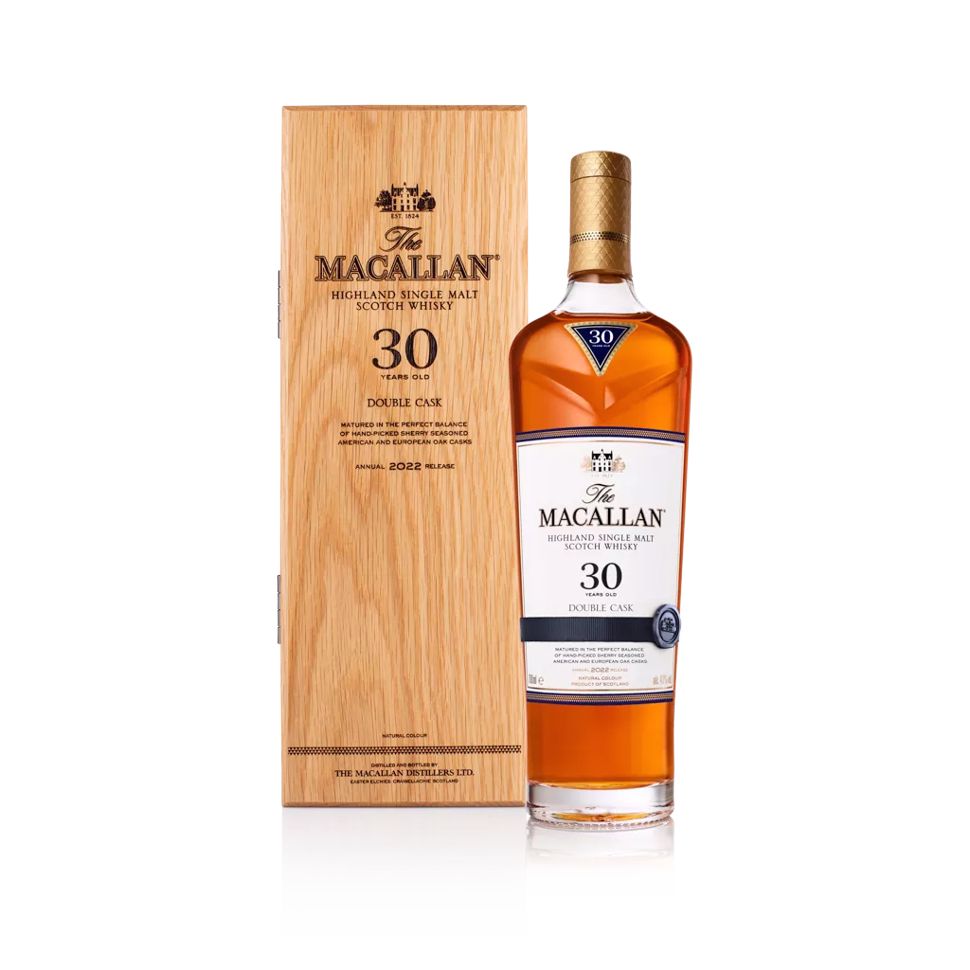 The Macallan Double Cask 30 Years Old, 2022 Release 750ml
