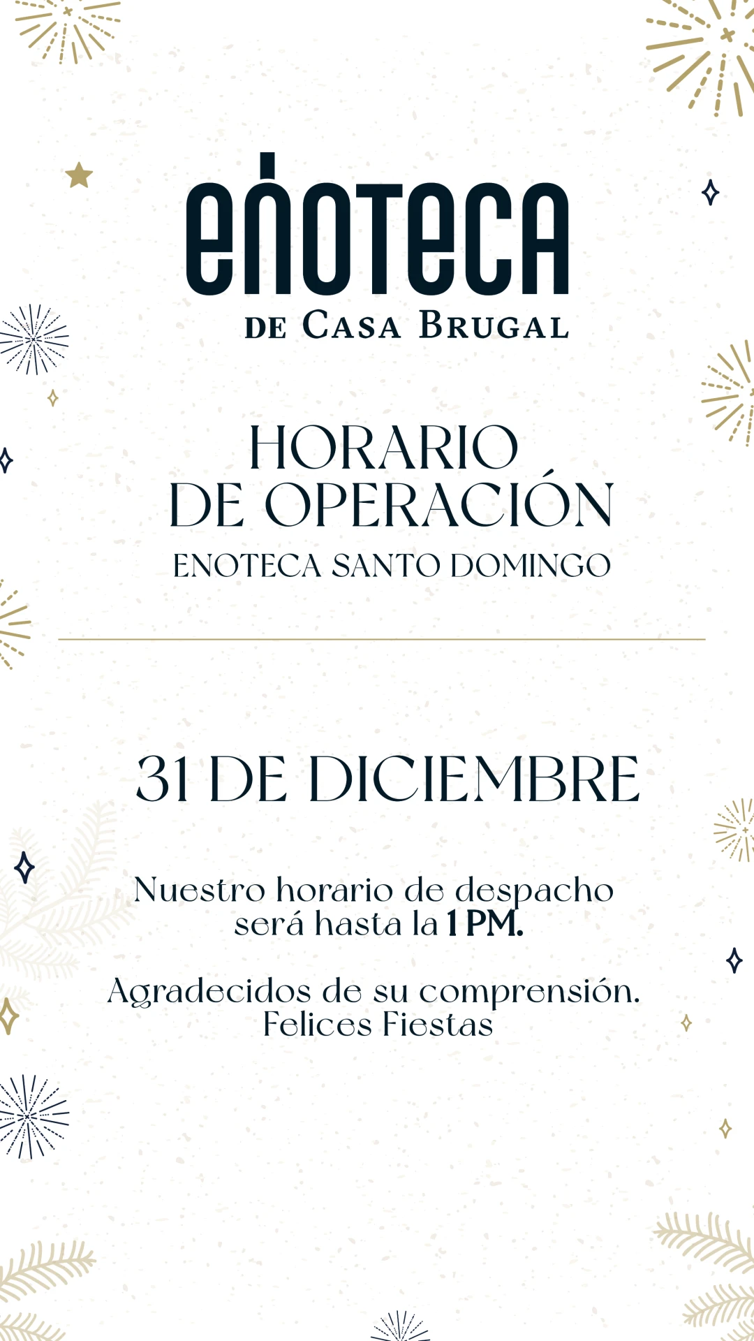 Fin de Año 2025, Enoteca.do